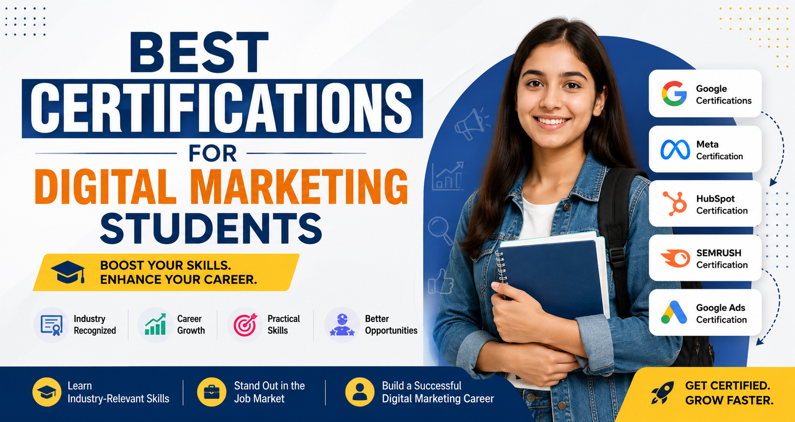 Best Certifications for Digital Marketing Students 2026
