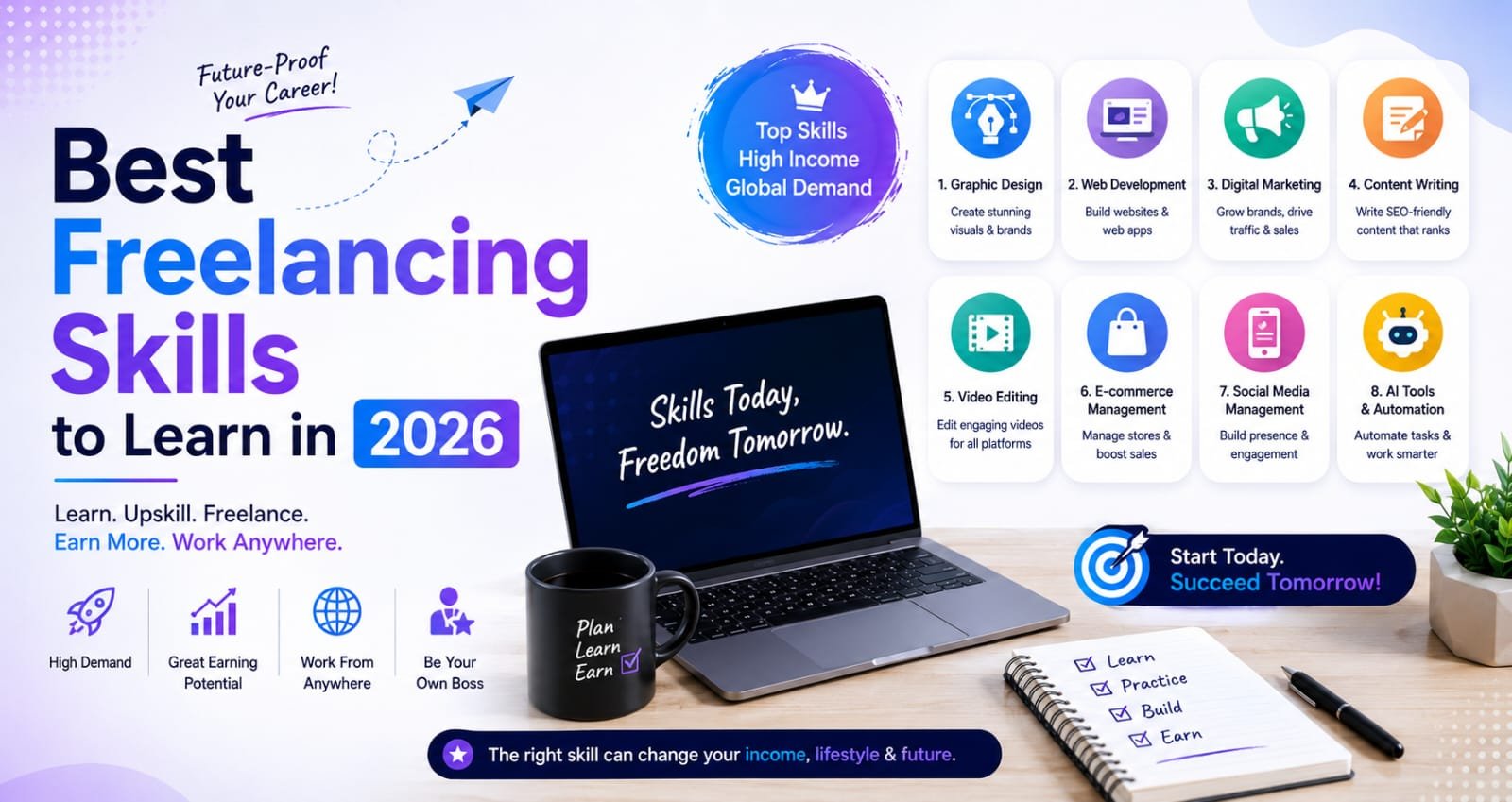 best freelancing skills to learn in 2026