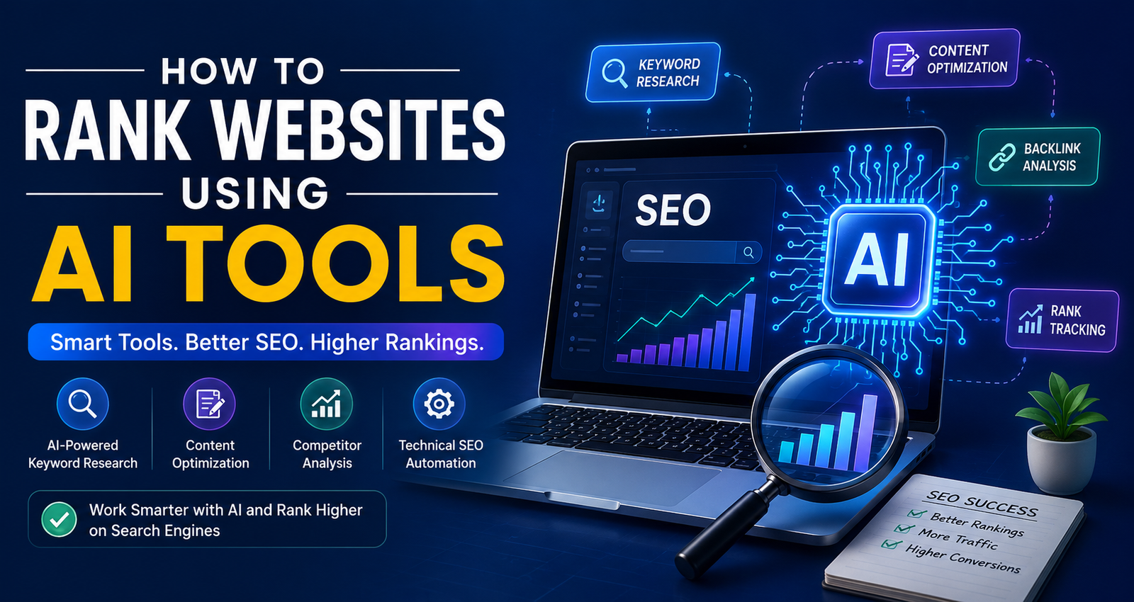How to rank websites using AI tools for better Google rankings